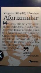 YAŞAM BİLGELİĞİ ÜZERİNE AFORİZMALAR