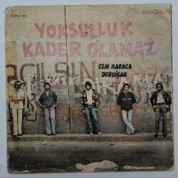 Cem Karaca & Dervişan Yoksulluk kader olamaz DÖNEM LP