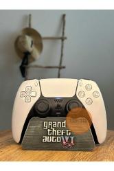 GTA Grand Theft 6 Oyunu Kol Standı Ps5 Dualsense Ps4 Dualshock Joystick Standı
