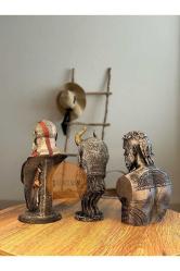 Kratos-Mimir-Baldur Büst Seti God Of War Ragnarok 15 Cm -3 adet Figür