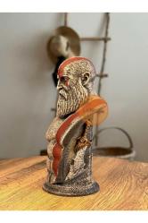 Kratos Büst God Of War Ragnarok Playstation Oyunu Karakter Büstü 15 CM