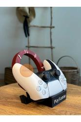 God Of War Kratos Logo Kırmızı Kol Standı Ps5 Dualsense Ps4 Dualshock Joystick Stand