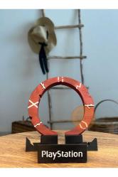 God Of War Kratos Logo Kırmızı Kol Standı Ps5 Dualsense Ps4 Dualshock Joystick Stand