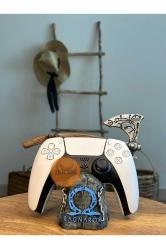 God Of War Ragnarok Kratos Leviathan Ps5 Dualsense Ps4 Dualshock Kol Standı