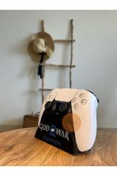 God Of War Kratos Ragnarok PlayStation 5 Dualsense Joystick Standı Kol Standı Kırmızı