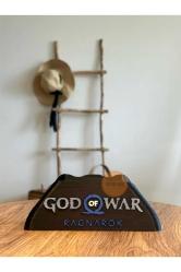 God Of War Kratos Ragnarok PlayStation 5 Dualsense Joystick Standı Kol Standı Kırmızı