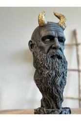 Mimir God Of War Kratos Figür Büst 20 Cm