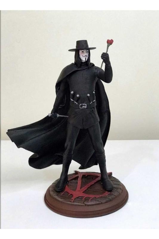 V For Vendetta Figür 20 Cm - Antika ve Koleksiyon - kitantik