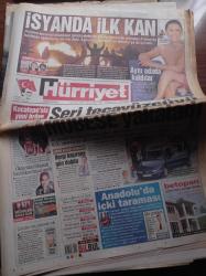 Hürriyet Gazetesi - 8 Kasım 2005 - Emre Belözoğlu Burası İngiltere Kaytaramazsın - Fenerbahçe'nin Yarısı Alex De Souza -  Kocatepe'siz Yeni Bröve- Öldürülen Filistinli İsraillilere Hayat Veriyor - Seri Tecavüzcüyü MOBESE Yakaladı - Hülya Avşar İle Kaya Çilingiroğlu Aynı Odada Kaldı - Çocuk Muhbirim Var Diyen Nimet Çubukçu'ya Tepki