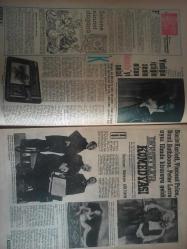 Pazar Aktüalite Sinema Tiyatro Mizah Mecmuası Dergisi Gazetesi - 1 Mart 1964 - Sayı:388 - Salih Uygur - Türkan Şoray - Esrarlı Tepe haberi - Nüveyre Gültekin - Ayhan Işık - Hanım Teyze haberi - Hapishane Cinayetleri haberi - Bedirhan Çınar - Zahid Nami - Denizdeki Erkek haberi - Salih Uygur - Azmi Nihad - Boris Karloff - Vincent Price - Basil Rathbone - Peter Lorre - Dehşetler Komedyası haberi - Peter Lorre - Joyce Jameson - Taş Arabası çizgi romanı - Tokalon Makyaj Malzemesi Reklamı - Hepimizin İçindeki Şeytan hikayesi - Ali Haydar Pektaş - Baytekin çizgi romanı - Boncuk çizgi romanı - Walt Disney - Mac Raboy - Telefon Ediyor hikayesi - Margaret Millar -24'den Sonra haberi - Pavyon Faresi - Genç Kız Kalbi çizgi romanı - Stan Drake - Ali Başarel - Ben Bolt çizgi romanı - John Cullen Murphy - Üner İlsever - Hakkı Haktan - Aysel Tanju - Ümit Utku fotoğraf ve haberi - Tam Takım Dergi