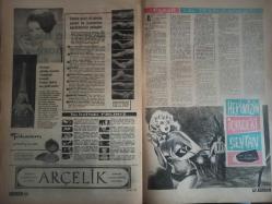 Pazar Aktüalite Sinema Tiyatro Mizah Mecmuası Dergisi Gazetesi - 1 Mart 1964 - Sayı:388 - Salih Uygur - Türkan Şoray - Esrarlı Tepe haberi - Nüveyre Gültekin - Ayhan Işık - Hanım Teyze haberi - Hapishane Cinayetleri haberi - Bedirhan Çınar - Zahid Nami - Denizdeki Erkek haberi - Salih Uygur - Azmi Nihad - Boris Karloff - Vincent Price - Basil Rathbone - Peter Lorre - Dehşetler Komedyası haberi - Peter Lorre - Joyce Jameson - Taş Arabası çizgi romanı - Tokalon Makyaj Malzemesi Reklamı - Hepimizin İçindeki Şeytan hikayesi - Ali Haydar Pektaş - Baytekin çizgi romanı - Boncuk çizgi romanı - Walt Disney - Mac Raboy - Telefon Ediyor hikayesi - Margaret Millar -24'den Sonra haberi - Pavyon Faresi - Genç Kız Kalbi çizgi romanı - Stan Drake - Ali Başarel - Ben Bolt çizgi romanı - John Cullen Murphy - Üner İlsever - Hakkı Haktan - Aysel Tanju - Ümit Utku fotoğraf ve haberi - Tam Takım Dergi