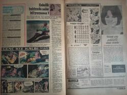 Pazar Aktüalite Sinema Tiyatro Mizah Mecmuası Dergisi Gazetesi - 1 Mart 1964 - Sayı:388 - Salih Uygur - Türkan Şoray - Esrarlı Tepe haberi - Nüveyre Gültekin - Ayhan Işık - Hanım Teyze haberi - Hapishane Cinayetleri haberi - Bedirhan Çınar - Zahid Nami - Denizdeki Erkek haberi - Salih Uygur - Azmi Nihad - Boris Karloff - Vincent Price - Basil Rathbone - Peter Lorre - Dehşetler Komedyası haberi - Peter Lorre - Joyce Jameson - Taş Arabası çizgi romanı - Tokalon Makyaj Malzemesi Reklamı - Hepimizin İçindeki Şeytan hikayesi - Ali Haydar Pektaş - Baytekin çizgi romanı - Boncuk çizgi romanı - Walt Disney - Mac Raboy - Telefon Ediyor hikayesi - Margaret Millar -24'den Sonra haberi - Pavyon Faresi - Genç Kız Kalbi çizgi romanı - Stan Drake - Ali Başarel - Ben Bolt çizgi romanı - John Cullen Murphy - Üner İlsever - Hakkı Haktan - Aysel Tanju - Ümit Utku fotoğraf ve haberi - Tam Takım Dergi