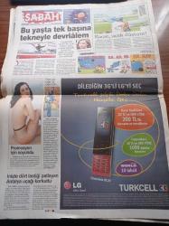 Sabah Gazetesi - 5 Ağustos 2010 - Tarihi Sümerbank Binası Ulusoy'un - ABD'li Şarkıcı Katy Perry Promosyon İçin Soyundu - Fenerbahçe Şaka Gibi - İngiliz Manken Poppy Delevingne İstanbul'u Yaşamak İstiyorum - Ahmedinecad'ın Konvoyuna Bombalı Saldırı Mı Yapıldı -  Yüksek Askeri Şura'da Darbeci Temizliği - Çocuklar Duymasın Dizisi - Referandumda Evet Diyeceğini Söyleyen Eşref Erdem'w İhraç İstemi - Orgeneral Işık Koşaner