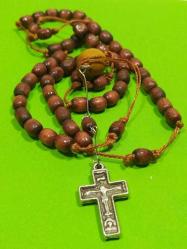 K34--AHŞAP ESKİ PAPAZ TESPİHİ