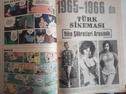Pazar Aktüalite Sinema Tiyatro Mizah Mecmuası Dergisi Gazetesi - 25 Eylül 1965 - Sayı:470 - Sevda Ferdağ - Genç Kız Kalbi çizgi roman - Boncuk çizgi roman - Türkan Şoray - Fatma Girik - Selma Güneri - Ajda Pekkan - Ayhan Işık - Hülya Koçyiğit - Fikret Hakan - Ediz Hun - Yılmaz Güney - Pervin Par - Leyla Sayar - Muhterem Nur - Filiz Akın - Eşref Kolçak - Orhan Günşiray - Öztürk Serengil - Yıldırım Gürses - Nesrin Sipahi - Muzaffer Akgün - Tunç Başaran - Selma Güneri - Erol Taş - Vahi Öz - Münir Özkul - Ajda Pekkan - Çolpan İlhan - Hüseyin Baraan - Sadi Mutlu - Meral Sayın - Nilgün Utku - Gönül Yazar - Cüneyt Arkın - Tamer Yiğit - Nilüfer Aydan - Tijen Par - Selda Alkor - Fay Deterjan Reklamı - Doktor Kilder çizgi romanı - Kırık Kalp çizgi romanı - Ebediyen Beraberiz fotoromanı - Hanımlar Sizin İçin haberi - Aşk Rüyası haberi - Nüveyre Gültekin - Nermin Kuran - Hasbi Tembeler çizgi romanı fotoğraf ve haberi - Tam Takım Dergi