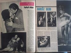 Pazar Aktüalite Sinema Tiyatro Mizah Mecmuası Dergisi Gazetesi - 12 Mart 1966 - Sayı:494 - Hülya Koçyiğit - Türkan Şoray - Meliha Şoray - Orhan Günşiray - Filiz Akın - Leyla Sayar - Evrim Fer - Fahriye Tamkan - Melek Koçyiğit - Muzaffer Nebioğlu - Semra Sar - Neriman öksal - Suzan Avcı - Behiye Avcı - Lütfi Güneri - Neriman Güneri - Müzeyyen Poyraz - Dönme Dolap hikayesi - Cüneyt Arkın - Dansöz Oldu haberi - Salih Güney - Gönül Yazar - Çolpan İlhan - Sadri Alışık - Kartal Tibet - Ayfer Feray - Tülin Elgin - Kuzey Vargın - Jack Lemmon - Hanımlar Sizin İçin haberi - Zeynep Berk fotoğraf ve haberi - Dergi Tam Değildir Sadece 12 Sayfası Mevcuttur