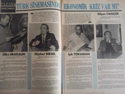 Pazar Aktüalite Sinema Tiyatro Mizah Mecmuası Dergisi Gazetesi - 1 Mart 1968 - Sayı:597 - Türkan Şoray - Hülya Koçyiğit - Fatma Girik - Selda Alkor - Ayhan Işık - Ülkü Erakalın - Nüshet Birsel - Işık Toraman - Nişan Hançer - Fay Deterjan Reklamı - İsmet Nedim - Erol Büyükburç - Hulki Saner - İzzet Günay - Lütfü Ö.Akad - Yaşar Şener - Türkan Şoray - Ayfer Feray - Hürrem Erman - Zeynep Aksu - Turgut Demirağ - Erkut Taşkın - Müfit İlkiz - Metin Gürkan - Mehmet Aslan - Talat Gözbak - Atilla Ergün - Sevgi Can - Aynur Aydan - Derya Tanyeri - Hanımların Köşesi haberi - Zeynep Berk - Murat Soydan - Rüçhan Adlı - Murat Soydan - Göksel Arsoy - Zafer Davutoğlu - Negva Fuad fotoğraf ve haberi - Tam Takım Dergi