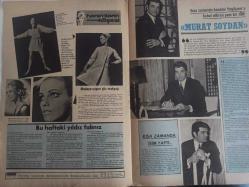 Pazar Aktüalite Sinema Tiyatro Mizah Mecmuası Dergisi Gazetesi - 1 Mart 1968 - Sayı:597 - Türkan Şoray - Hülya Koçyiğit - Fatma Girik - Selda Alkor - Ayhan Işık - Ülkü Erakalın - Nüshet Birsel - Işık Toraman - Nişan Hançer - Fay Deterjan Reklamı - İsmet Nedim - Erol Büyükburç - Hulki Saner - İzzet Günay - Lütfü Ö.Akad - Yaşar Şener - Türkan Şoray - Ayfer Feray - Hürrem Erman - Zeynep Aksu - Turgut Demirağ - Erkut Taşkın - Müfit İlkiz - Metin Gürkan - Mehmet Aslan - Talat Gözbak - Atilla Ergün - Sevgi Can - Aynur Aydan - Derya Tanyeri - Hanımların Köşesi haberi - Zeynep Berk - Murat Soydan - Rüçhan Adlı - Murat Soydan - Göksel Arsoy - Zafer Davutoğlu - Negva Fuad fotoğraf ve haberi - Tam Takım Dergi
