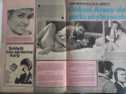 Pazar Aktüalite Sinema Tiyatro Mizah Mecmuası Dergisi Gazetesi - 1 Mart 1968 - Sayı:597 - Türkan Şoray - Hülya Koçyiğit - Fatma Girik - Selda Alkor - Ayhan Işık - Ülkü Erakalın - Nüshet Birsel - Işık Toraman - Nişan Hançer - Fay Deterjan Reklamı - İsmet Nedim - Erol Büyükburç - Hulki Saner - İzzet Günay - Lütfü Ö.Akad - Yaşar Şener - Türkan Şoray - Ayfer Feray - Hürrem Erman - Zeynep Aksu - Turgut Demirağ - Erkut Taşkın - Müfit İlkiz - Metin Gürkan - Mehmet Aslan - Talat Gözbak - Atilla Ergün - Sevgi Can - Aynur Aydan - Derya Tanyeri - Hanımların Köşesi haberi - Zeynep Berk - Murat Soydan - Rüçhan Adlı - Murat Soydan - Göksel Arsoy - Zafer Davutoğlu - Negva Fuad fotoğraf ve haberi - Tam Takım Dergi