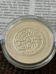 DARPHANE OSMANLI PADİŞAHLARI SERİSİ II. Bayezid (1481-1512) Osmanlı Padişahları 2. Beyazid Serisi No:8 Gümüş Hatıra Para