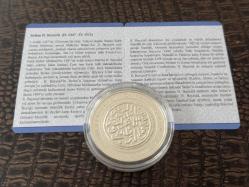 DARPHANE OSMANLI PADİŞAHLARI SERİSİ II. Bayezid (1481-1512) Osmanlı Padişahları 2. Beyazid Serisi No:8 Gümüş Hatıra Para