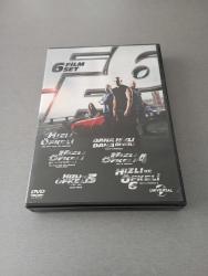 HIZLI VE ÖFKELİ 6 FİLM SET - THE FAST AND THE FURIOUS -  2FAST 2FURIOUS - THE FAST AND THE FURIOUS TOKYO DRIFT -  FAST & FURIOUS 4 -  FAST FIVE - FAST & FURIOUS 6 - BOXSET 6 DISC  - DVD