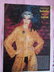 Şamdan  Magazin Dergi önlü arkalı 2  sayfa Hande Ataizi kapak resim,Seren Serengil ,Ali Ramazanoğlu28*41cm