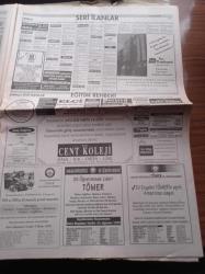 Milliyet Gazetesi - 8 Eylül 1995 - A Milli Takım Rekorları Alt Üst Ediyor - Fatih Terim - Hakan Şükür - Cumhuriyet Halk Partisi Kurultaya 2 Gün Kala - Boris Yeltsin Diş Gösterdi - Erdal İnönü Bosna İçin Umutlu - Tansu Çiller Koruma Yumrukladı - Güler Sabancı - Süleyman Demirel