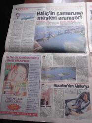 Milliyet Gazetesi - 1 Ağustos 1995 - Bursaspor'un Bileği Bükülmüyor - Gülay Atığ'ın Sporcu Ordusu - Bayanlar Futbolda Dinarsu Fırtınası - Kuzey Irak Barut Fıçısı - MHP Başkanını Alparslan Türkeş Siyasette 30. Yılını Kutluyor - Fatih Altaylı İle Ali Desidero'nun Koruma Polemiği - Nükhet Duru'dan İkinci Evet - Liderler Sahalarda - Tansu Çiller - Süleyman Demirel