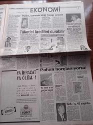 Milliyet Gazetesi - 1 Ağustos 1995 - Bursaspor'un Bileği Bükülmüyor - Gülay Atığ'ın Sporcu Ordusu - Bayanlar Futbolda Dinarsu Fırtınası - Kuzey Irak Barut Fıçısı - MHP Başkanını Alparslan Türkeş Siyasette 30. Yılını Kutluyor - Fatih Altaylı İle Ali Desidero'nun Koruma Polemiği - Nükhet Duru'dan İkinci Evet - Liderler Sahalarda - Tansu Çiller - Süleyman Demirel