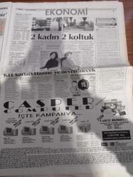 Milliyet Gazetesi - 15 Mart 1996 - Ayağa Kalk Zeyrek - Fenerbahçe'de Galatasaray Sevinci - Koraç Kupası Efes Pilsen'in - Cellat Peter Naumoski - Güzellik Kraliçesi Burcu Burkut ABD'de de AIDS'e Yakalandı - Çetin Emeç Suikastı - Cumhurbaşkanı Süleyman Demirel PKK'nın Arkasında Suriye Var - Su Sorunu Arapları Birleştirdi - Boğaziçi Ve Fatih Sultan Mehmet Köprüleri 100 Bin Lira Oluyor - Refah Partisi'nde Beyaz Çorap Yasağı