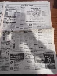 Milliyet Gazetesi - 15 Mart 1996 - Ayağa Kalk Zeyrek - Fenerbahçe'de Galatasaray Sevinci - Koraç Kupası Efes Pilsen'in - Cellat Peter Naumoski - Güzellik Kraliçesi Burcu Burkut ABD'de de AIDS'e Yakalandı - Çetin Emeç Suikastı - Cumhurbaşkanı Süleyman Demirel PKK'nın Arkasında Suriye Var - Su Sorunu Arapları Birleştirdi - Boğaziçi Ve Fatih Sultan Mehmet Köprüleri 100 Bin Lira Oluyor - Refah Partisi'nde Beyaz Çorap Yasağı