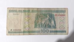 Belarus (Beyaz Rusya) 100 Ruble 2000 yılı