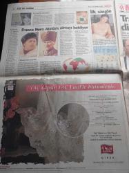 Milliyet Gazetesi - 21  Aralık 1997 - Mesut Yılmaz'a Refah Partisi Sorusu - Sibel Can Çocuk İstiyor - Anayasa Mahkemesi Başkanı Yekta Güngör Özden'in Öfkesi - Orhan Pamuk - Yeşim Salkım - Franco Nero Atatürk Olmayı Bekliyor