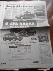 Milliyet Gazetesi - 24 Ocak 1998 - Fenerbahçe Trabzonspor Başkanları Ali Şen İle Mehmet Ali Yılmaz Biraraya Geldi - Barcelona İntikamı- Yerebatan Sarnıcı Çatladı - Özlem Tekin - Hakan Peker - Uğur Mumcu Soruyor - Tansu Çiller'den Onbaşı Savunması - Hülya Avşar Bebeğim Zehra'nın Göbek Bağını Hardward'a Gömeceğiz - DYP Lideri Tansu Çiller'in Eşi Özer Çiller Ağır Cezada Sanık Sandalyesinde - Bill Clinton'ın Seks Skandalı