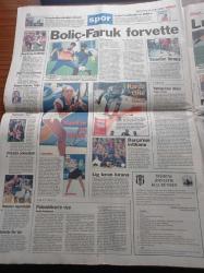 Milliyet Gazetesi - 24 Ocak 1998 - Fenerbahçe Trabzonspor Başkanları Ali Şen İle Mehmet Ali Yılmaz Biraraya Geldi - Barcelona İntikamı- Yerebatan Sarnıcı Çatladı - Özlem Tekin - Hakan Peker - Uğur Mumcu Soruyor - Tansu Çiller'den Onbaşı Savunması - Hülya Avşar Bebeğim Zehra'nın Göbek Bağını Hardward'a Gömeceğiz - DYP Lideri Tansu Çiller'in Eşi Özer Çiller Ağır Cezada Sanık Sandalyesinde - Bill Clinton'ın Seks Skandalı
