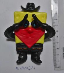 Sponge Bob Square Pants Cowboy Bank Robber Outlaw (2008 Burger King)