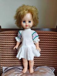 SOVYET RUSYA 1960'LARDAN ÇOK NADİR VİNTAGE SERT PLASTİK OYUNCAK BEBEK 47 CM
