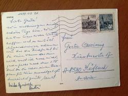 ŞEHİR KARTPOSTALI, OPATİJA MUHTEŞEM DENİZ MANZARASI, HIRVATİSTAN'NIN ADRİYATİK KIYISINDA, RİJEKA'NIN HEMEN GÜNEYBATISINDA BİR ŞEHİR, ARKASI YAZILI VE ÇİFT PULLU (1977 TARİHLİ MEKTUP), RENKLİ, 11 X 15 CM EBADINDA - 1940'LAR, 1950'LER, 1960'LAR, 1970'LER 1980'LER