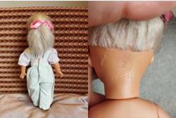 1980'LERDEN ZAPF CREATİONS DAMGALI VİNTAGE VİNİL (ET) BEBEK 28 CM