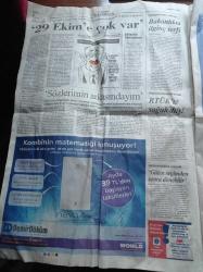 Cumhuriyet Gazetesi - 15 Ekim 2010 - Altın Portakal Çoğunluk Filmi - Atilla İlhan'ı Anlamak - Türkiye Basketbol Federasyonu Başkanı Turgay Demirel Kulüplere Çattı - Beşiktaş'ın Hedefi Dev Bir Stadyum - Devlet Bakanı Faruk Çelik Gavurun Dini Dedi Sonra Hristiyan Yurttaşlardan Özür Diledi - CHP Lideri Kemal Kılıçdaroğlu - ABD'de 3 Milyon Konuta El Kondu - Çalışma Bakanı Ömer Dinçer