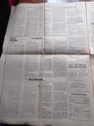 Cumhuriyet Gazetesi - 14 Şubat 1982 - Salon Turnuvasında Fenerbahçe Fenerbahçe Şampiyon Oldu - Serbest Güreşler De Olaylı Başladı - Ankara TKP Davası Yarın Başlıyor - Kızıl Tugaylar- Cemal Madanoğlu Anıları Yazı Dizisi - İhsan Sabri Çağlayangil Anlatıyor Yazı Dizisi - Marilyn Monroe - Barolar Birliği Başkanlık Sitemine Karşı - Anayasa Tartışması Genişletildi