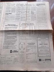 Cumhuriyet Gazetesi - 14 Şubat 1982 - Salon Turnuvasında Fenerbahçe Fenerbahçe Şampiyon Oldu - Serbest Güreşler De Olaylı Başladı - Ankara TKP Davası Yarın Başlıyor - Kızıl Tugaylar- Cemal Madanoğlu Anıları Yazı Dizisi - İhsan Sabri Çağlayangil Anlatıyor Yazı Dizisi - Marilyn Monroe - Barolar Birliği Başkanlık Sitemine Karşı - Anayasa Tartışması Genişletildi