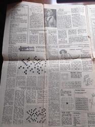Cumhuriyet Gazetesi - 14 Şubat 1982 - Salon Turnuvasında Fenerbahçe Fenerbahçe Şampiyon Oldu - Serbest Güreşler De Olaylı Başladı - Ankara TKP Davası Yarın Başlıyor - Kızıl Tugaylar- Cemal Madanoğlu Anıları Yazı Dizisi - İhsan Sabri Çağlayangil Anlatıyor Yazı Dizisi - Marilyn Monroe - Barolar Birliği Başkanlık Sitemine Karşı - Anayasa Tartışması Genişletildi