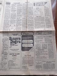Cumhuriyet Gazetesi - 14 Şubat 1982 - Salon Turnuvasında Fenerbahçe Fenerbahçe Şampiyon Oldu - Serbest Güreşler De Olaylı Başladı - Ankara TKP Davası Yarın Başlıyor - Kızıl Tugaylar- Cemal Madanoğlu Anıları Yazı Dizisi - İhsan Sabri Çağlayangil Anlatıyor Yazı Dizisi - Marilyn Monroe - Barolar Birliği Başkanlık Sitemine Karşı - Anayasa Tartışması Genişletildi