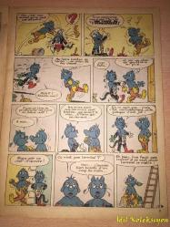 Pif Gadget No: 259 - Fransızca Dergi (Les Aventures De Pif - La Famille Fohal - Leo Part - Çai Luron - Placid et Muzo - Horace - FANFAN La Tulipe - Justice - Jean Richard Enquette - Surplouf - Pifou  )