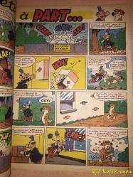 Pif Gadget No: 259 - Fransızca Dergi (Les Aventures De Pif - La Famille Fohal - Leo Part - Çai Luron - Placid et Muzo - Horace - FANFAN La Tulipe - Justice - Jean Richard Enquette - Surplouf - Pifou  )