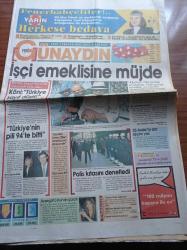 Yeni Günaydın Gazetesi - 2 Aralık 1994 - Recep Tayyip Erdoğan Bedrettin Dalan'la Kapışamadı - Okan Buruk - Fenerbahçeli İmparator Oğuz Çetin - Trabzonspor'un Tadı Krem Şota - Kenan Evren Polis Kıtasını Denetledi- Mümtaz Soysal Hoca'nın İstifası Çok Kötü Oldu - The Economist Dergisi Cem Boyner'i Övdü - Ayşegül Tecimer'i Kuran Çarptı - 25 Aralık'ta Ara Seçim Yok - ANAP - SHP - Refah Partisi -  İsabelle Adjani Hamile Değilmiş - Emniyet Müdürü Necdet Menzir - Tarlabaşı Harlem'e Döndü