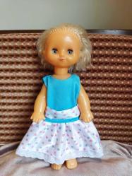 SOVYET RUSYA 1980'LERDEN SERT PLASTİK VİNTAGE OYUNCAK BEBEK 30 CM
