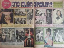 Pazar Aktüalite Sinema Tiyatro Mizah Mecmuası Dergisi Gazetesi - 31 Aralık 1971 - Sayı:797 - Filiz Akın - Fatma Girik - Yılmaz Güney - Türkan Şoray - Ayhan Işık - Muzaffer Arslan - Ediz Hun - Yeşim Yükselen - Seher Şeniz - Melek Görgün - Figen Han - Meltem Mete - Gülgün Erdem - Feri Cansel - Mine Soley - Beyza Başar - Fatma Belgen - Ceyda Karahan - Pakize Suda - Bahar Erdeniz - Beyza Başar - Yeşim Tan - Ender Doruk - Funda Balcu - Nergis Cansevdi - Gül Tener - Nur Azak - Aysun Ayben - Mine Mutlu - Feri Cansel - Gülgün Erdem - Melek Görgün - Oya Peri - Serpil Örümcer - Mine Soley - Figen Han - Ülkü Özen - Seyyal Taner - Gamze Öz - Eva Bender - Türkan Şoray - Metin Erksan - Turgut Demirağ - Nuri Gültekin - Halide Edip Adıvar - Bilge Olgaç - Lütfi Akad - Muzaffer Arslan - Necdet Yakın - Rukiye Göreç - Nejat Saydam - Yeşim Yükselen - Müfit Noyan - Funda Ege - Turgut Özatay fotoğraf ve haberi - Dergi Tam Değildir Sadece 12 Sayfası Mevcuttur